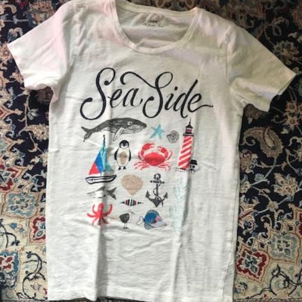 J. Crew vintage Seaside Collection T-shirt XS